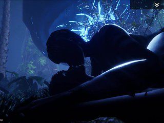 Sensual Lesbian Love in The Mysterious Forest (Wild Life)